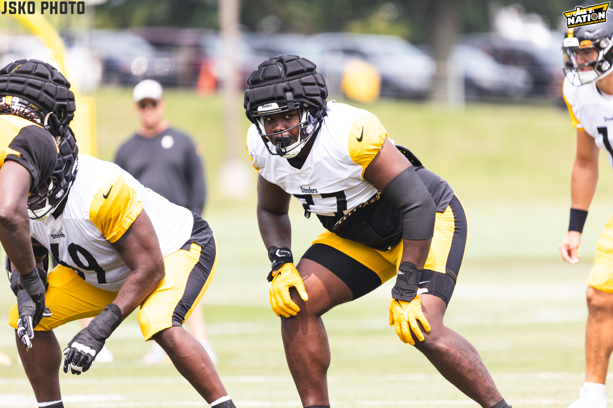 Steelers HC Mike Tomlin Compares Rookie Broderick Jones' Situation To ...